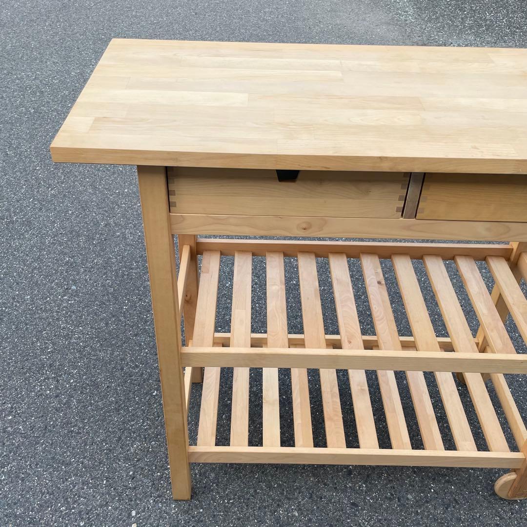 IKEA キッチンワゴンFÖRHÖJA フォルホイア 棚 インテリア