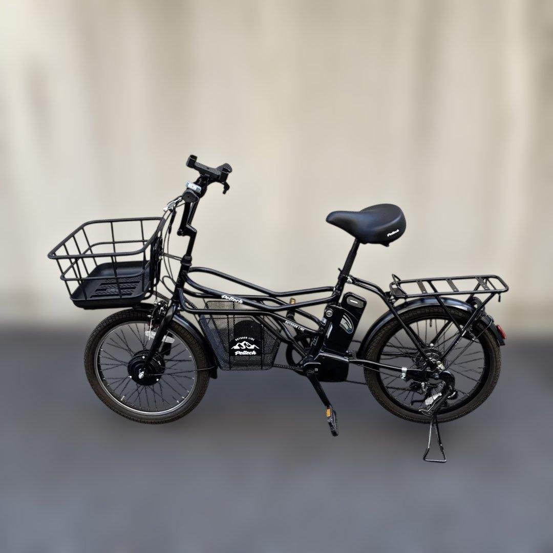 PELTECH 電動自転車GRC-515L ブラック 8Ah 1年未満 都内発送