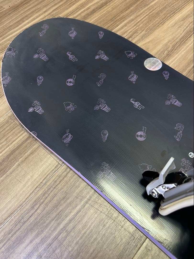 スノーボード Burton 142cmビンディングSALOMON size XS