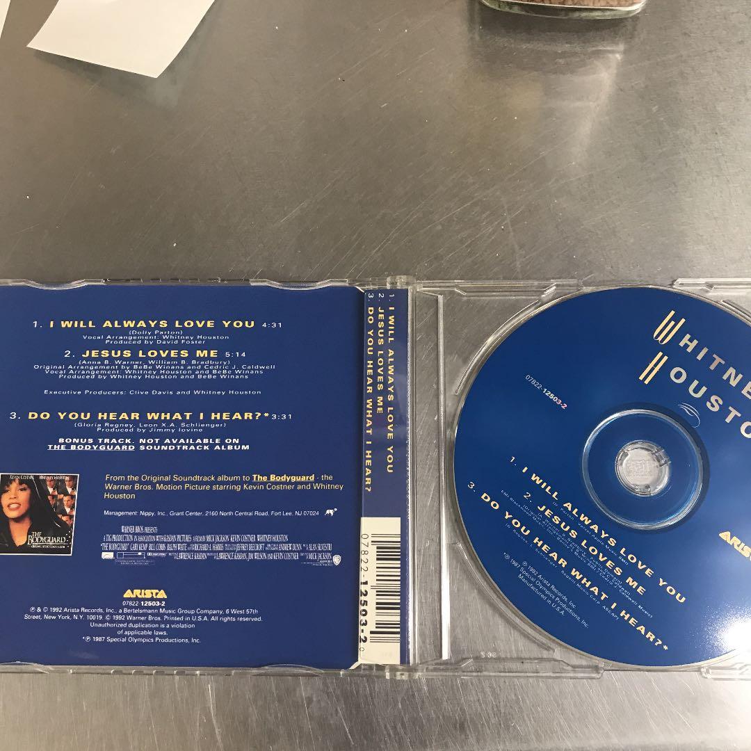 ホイットニーヒューストン シングルCD