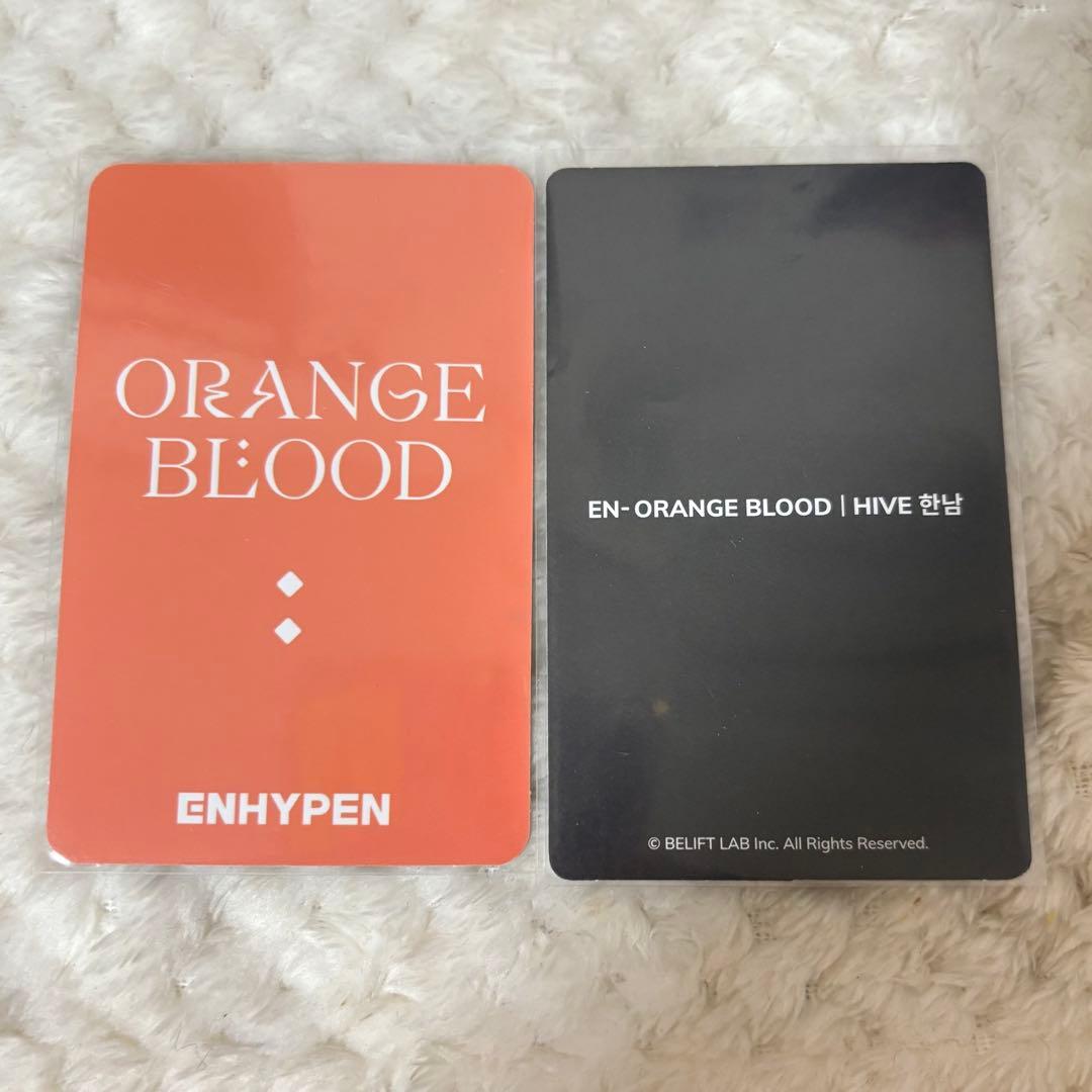 ENHYPEN orangeblood ジェイク gs25ポップアップ