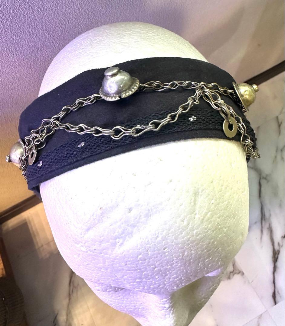 ベリーダンス　トライバル　kuchiチャーム　ヘッドアクセサリー