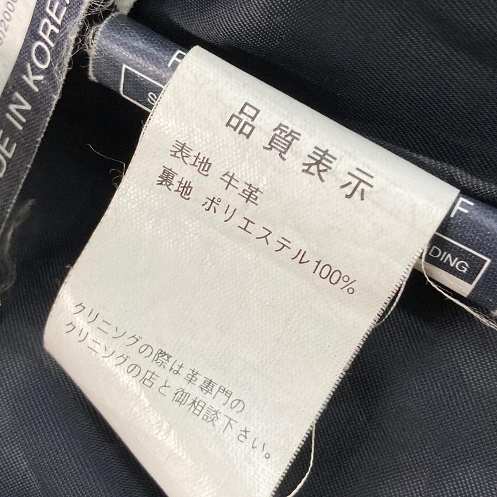 KADOYA レザーベスト　K'SLEATHER 　ブラック　LLサイズ