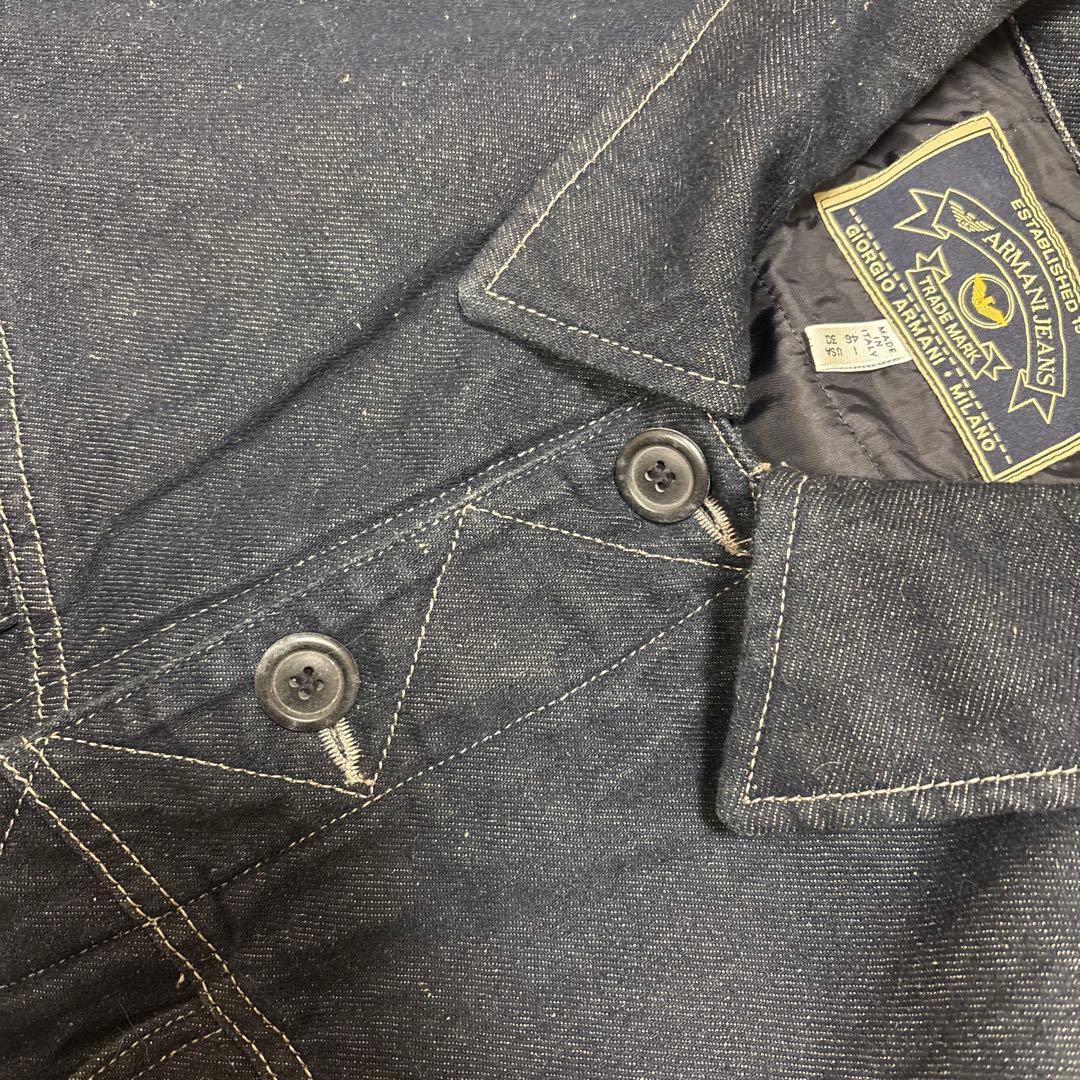 ジャケット・アウター 00s Armani jeans denim jaket archive 46