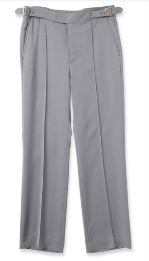 スーツ CULLNI/ Slim Flare Pintuck Gurkha Pants