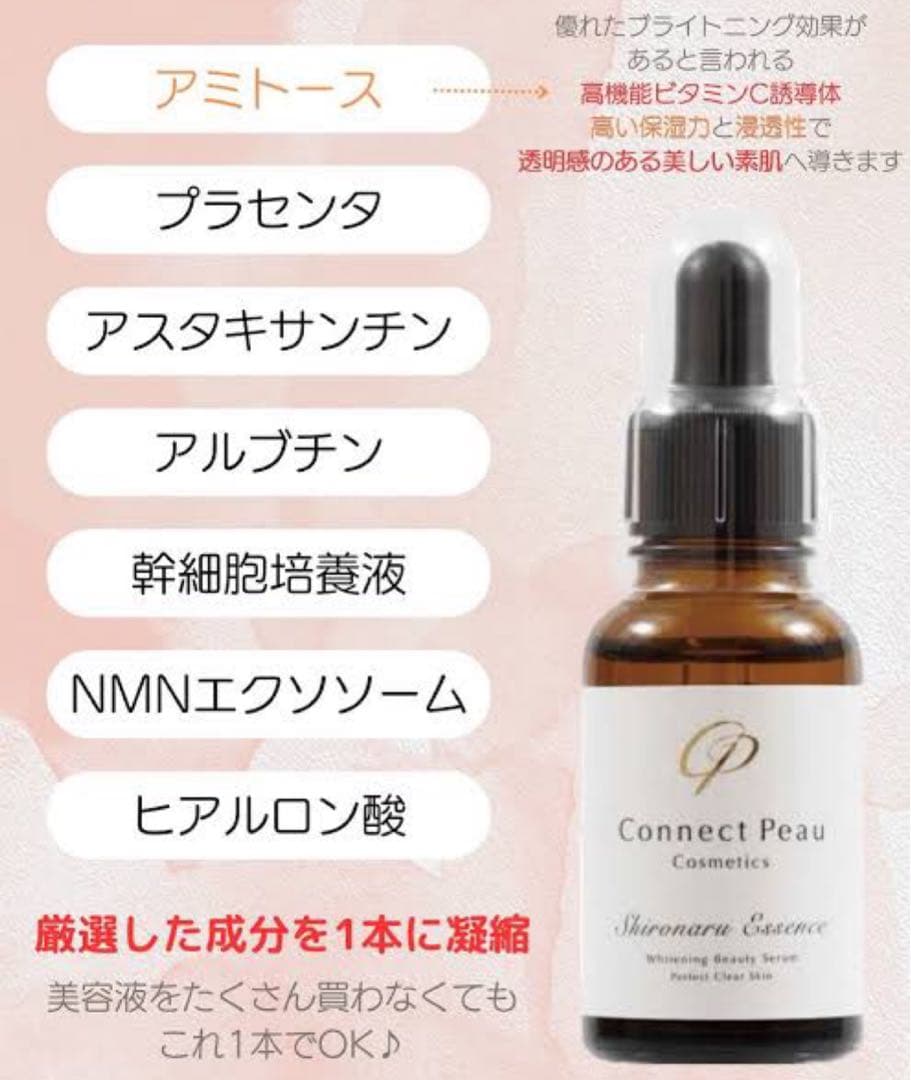 コネクト・ポー　シロナルエッセンス30ml　1本　シルクドリバー　コネクトポー