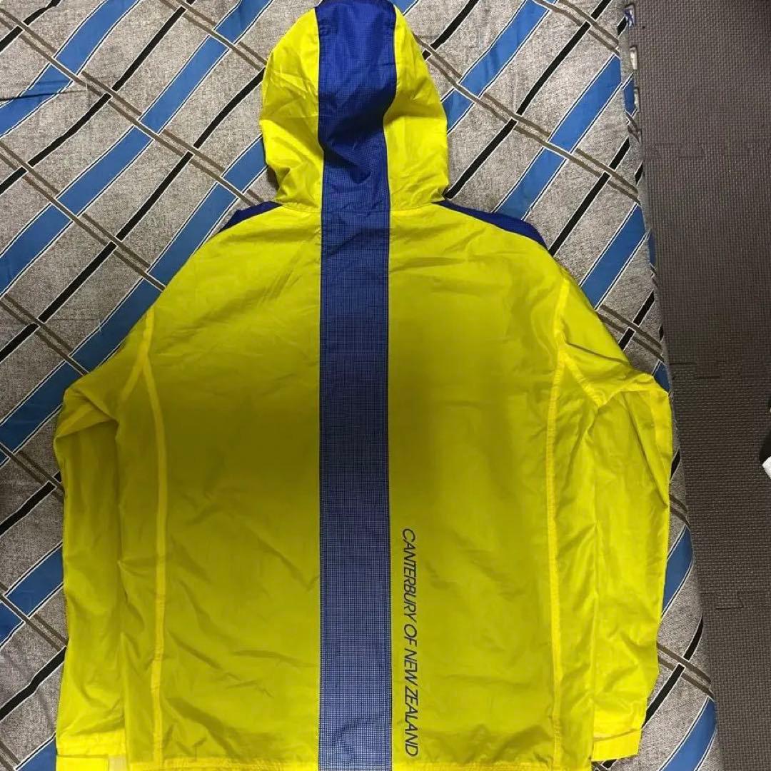 【美品】【期間限定品】canterbury フード付きウィンドブレーカー L