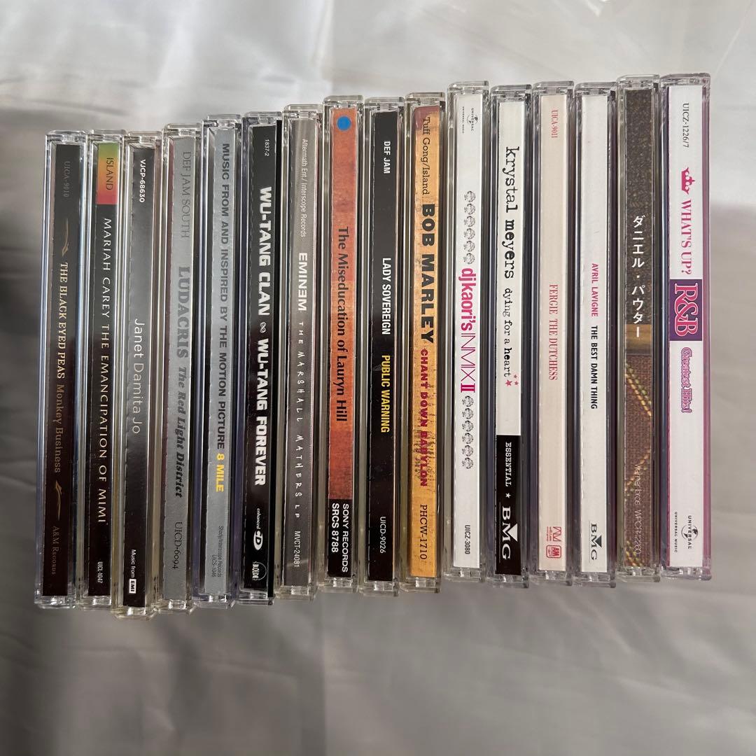 R&B ヒップホップ　レゲエ　ポップCDまとめ売り　17枚