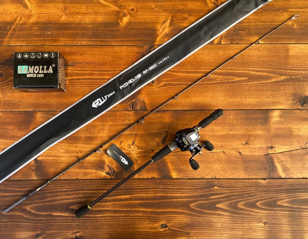 釣り竿セット　C562MH スロージギング　タイラバ　オフショアロッド　ジギング