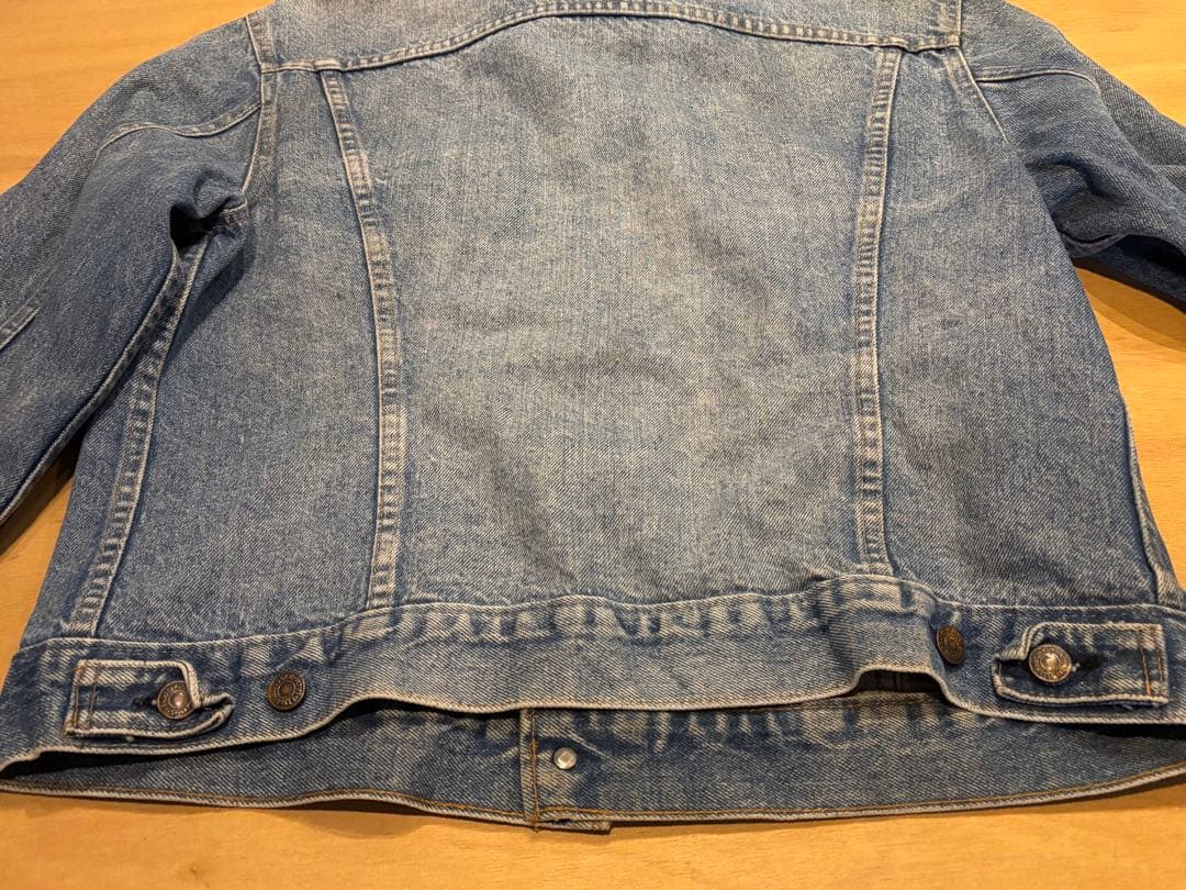70s Levi's 70505-0213 44 ケアタグ 刻印1 米国製