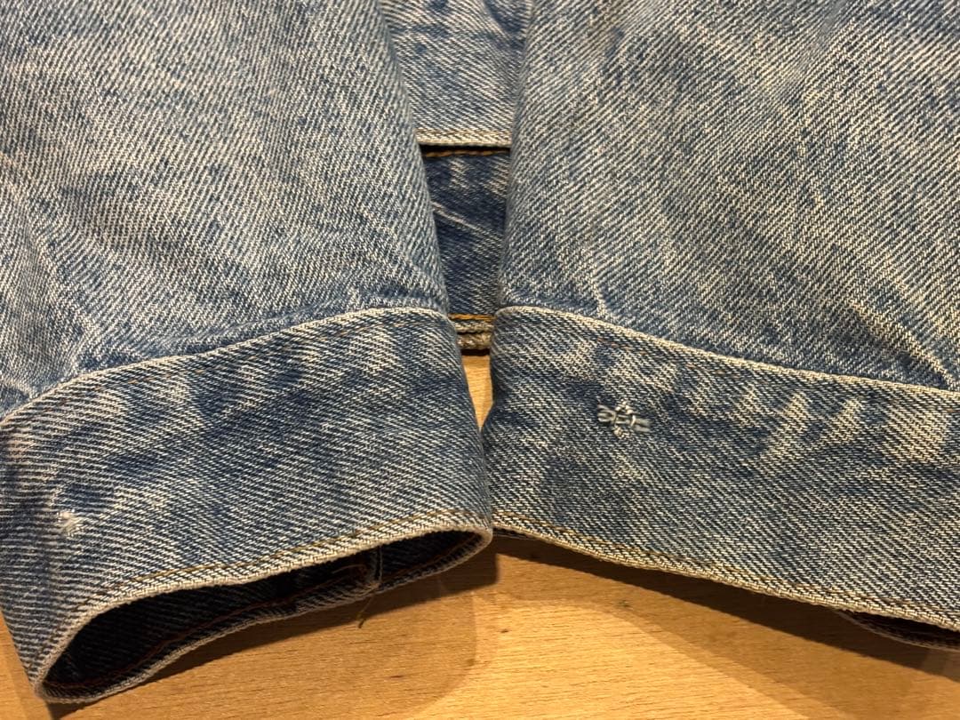 70s Levi's 70505-0213 44 ケアタグ 刻印1 米国製