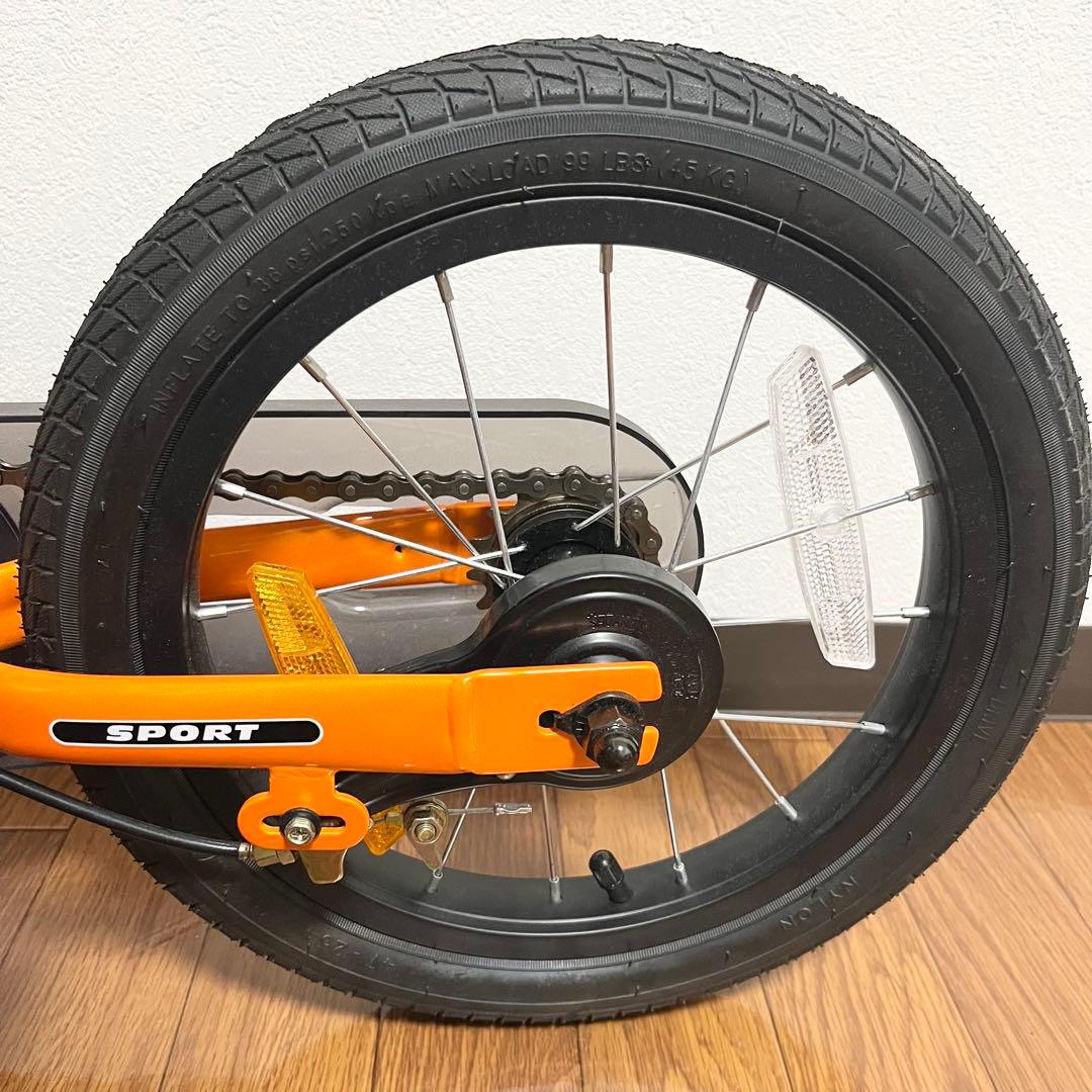 【ほぼ未使用】STRIDER ストライダー 14X オレンジスポーツ　sport