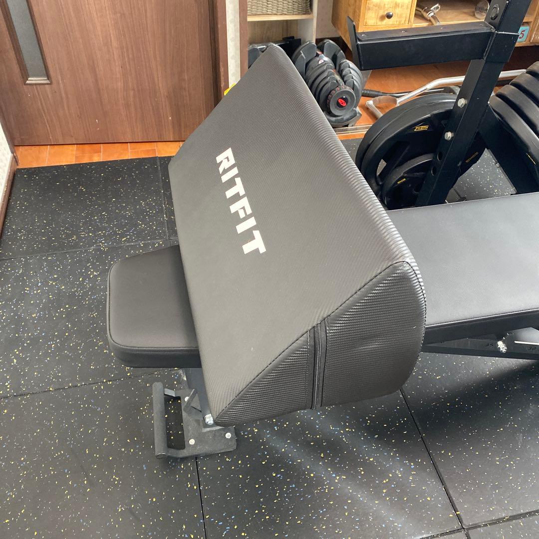 RITFIT プリーチャーカールパッド　アームカールパッド　上腕二頭筋