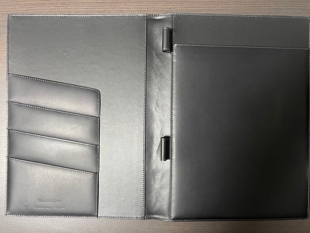 ソメスサドル×ニーモシネ 革製 ノートカバー　HN187LA