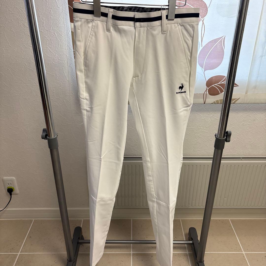 新品未使用　le coq sportif ゴルフパンツ ホワイト