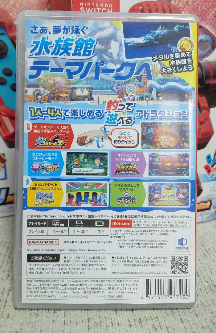 Switch 釣りスピリッツ サオコン2本セット