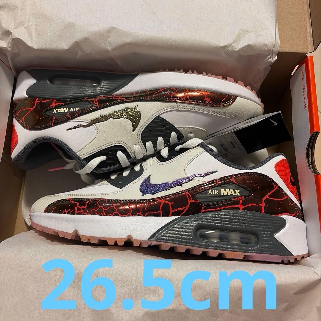 新品　NIKE エアマックス 90 G NRG ゴルフシューズ