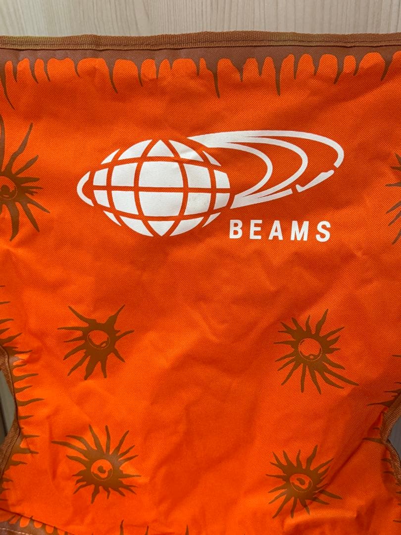 美品　Coleman×BEAMS アウトドア アームチェア