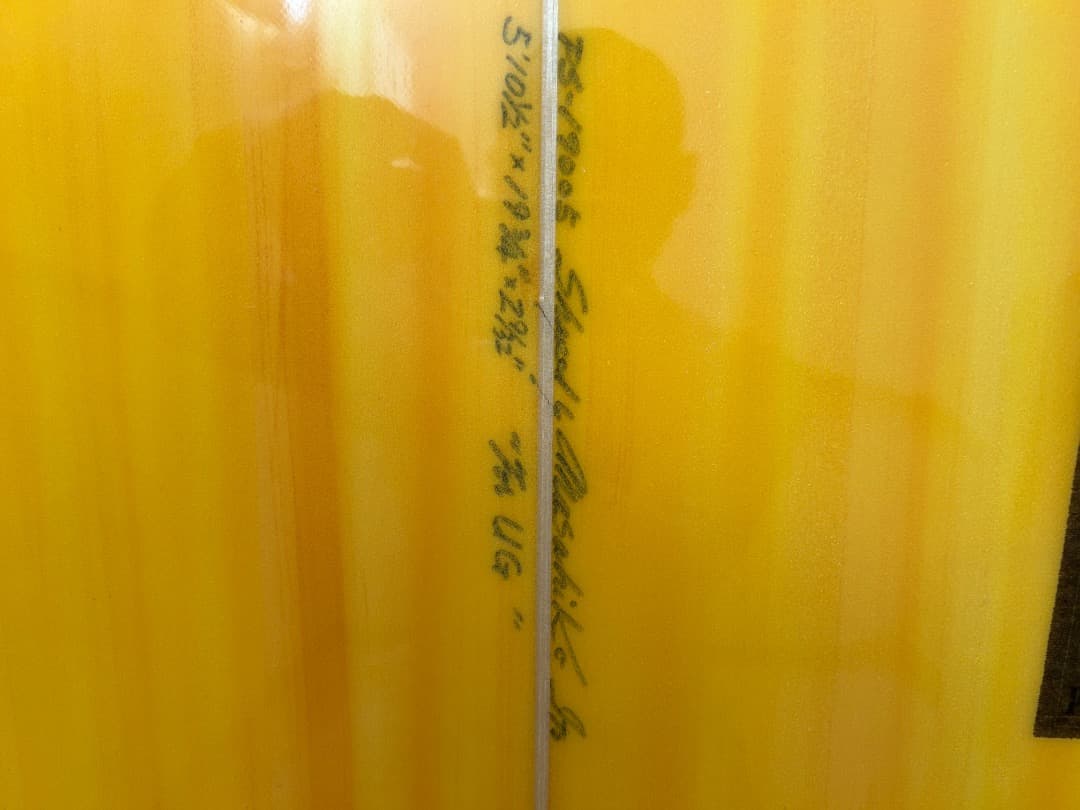 ito masahiko shapeサーフボード 5'10\"シングル フィン付き