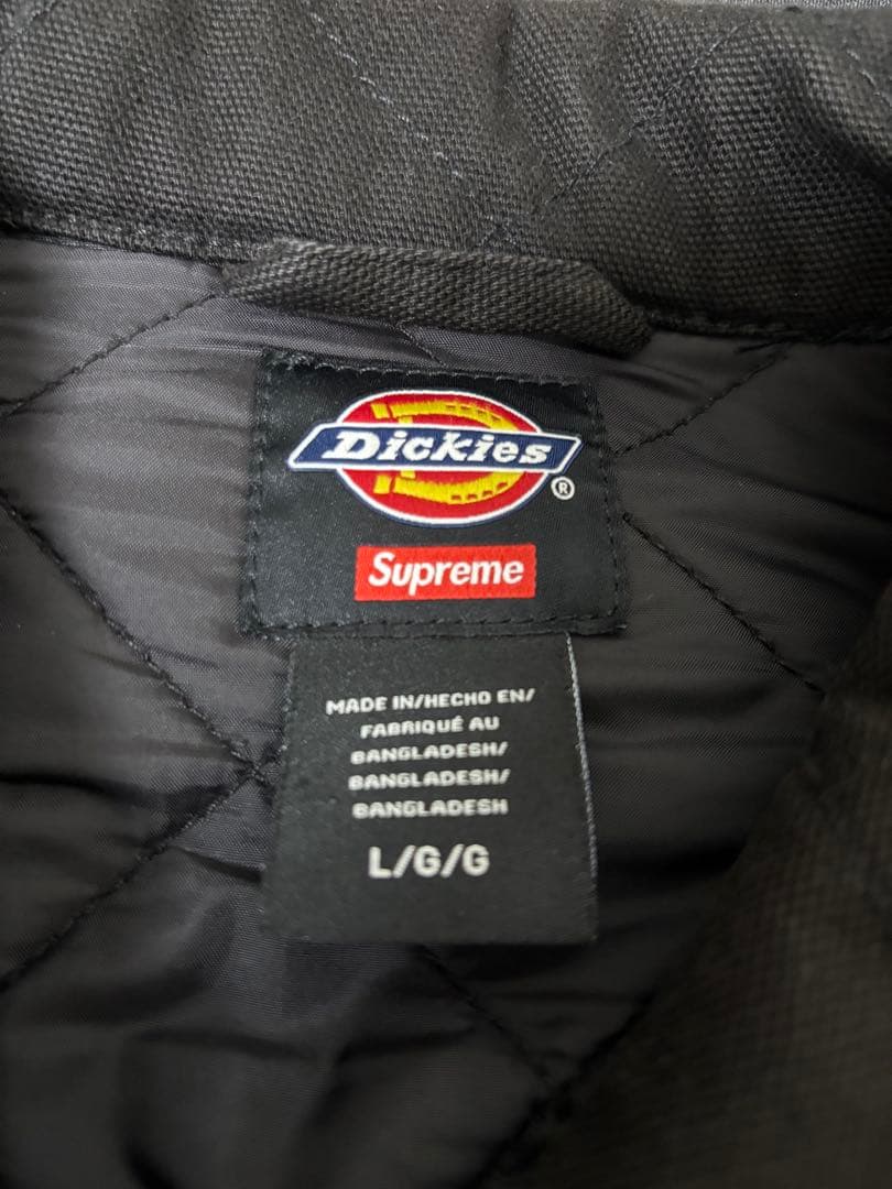 Supreme Dickies キルティングワークジャケット