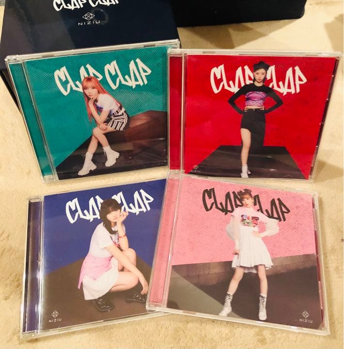 NiziU 3rd single CLAP CLAP WithU盤9形態トレカ付