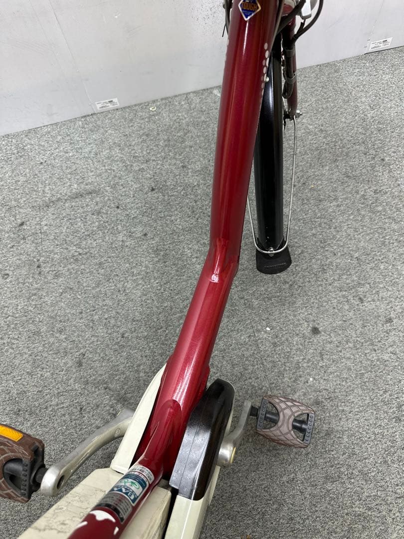 ブリヂストンアンジェリーノ チャイルドシート付き電動自転車　大型フロントカゴ