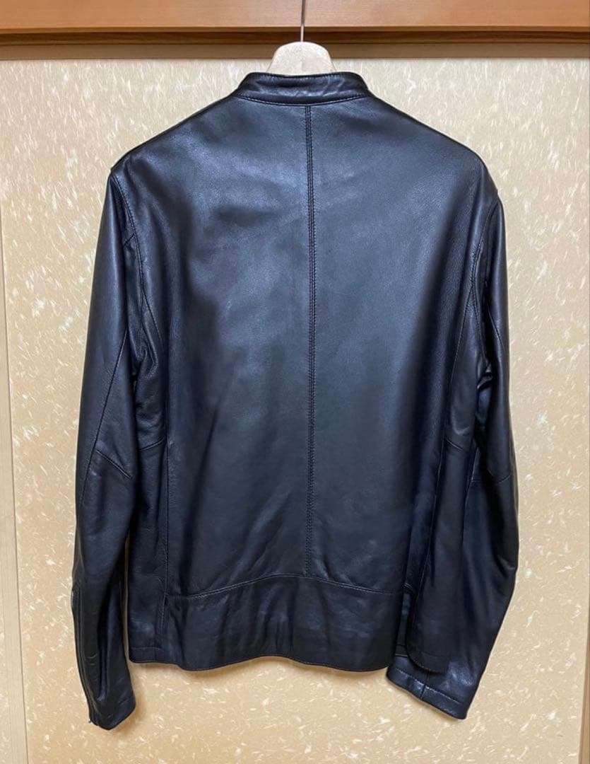 【美品】UNITED ARROWS BY レザー シングル ライダース L
