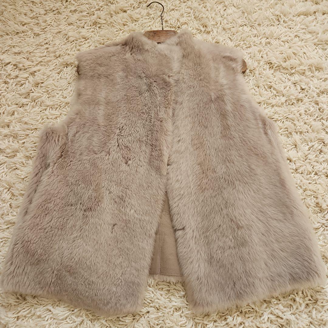 セオリーリュクス　Shearling Osse　羊革　リバーシブル　ファーベスト