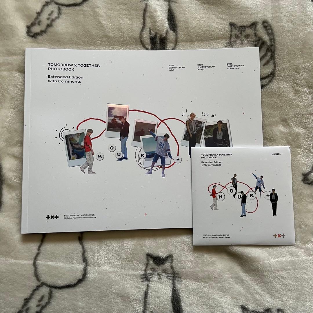 txt フォトブック h:our（2冊）