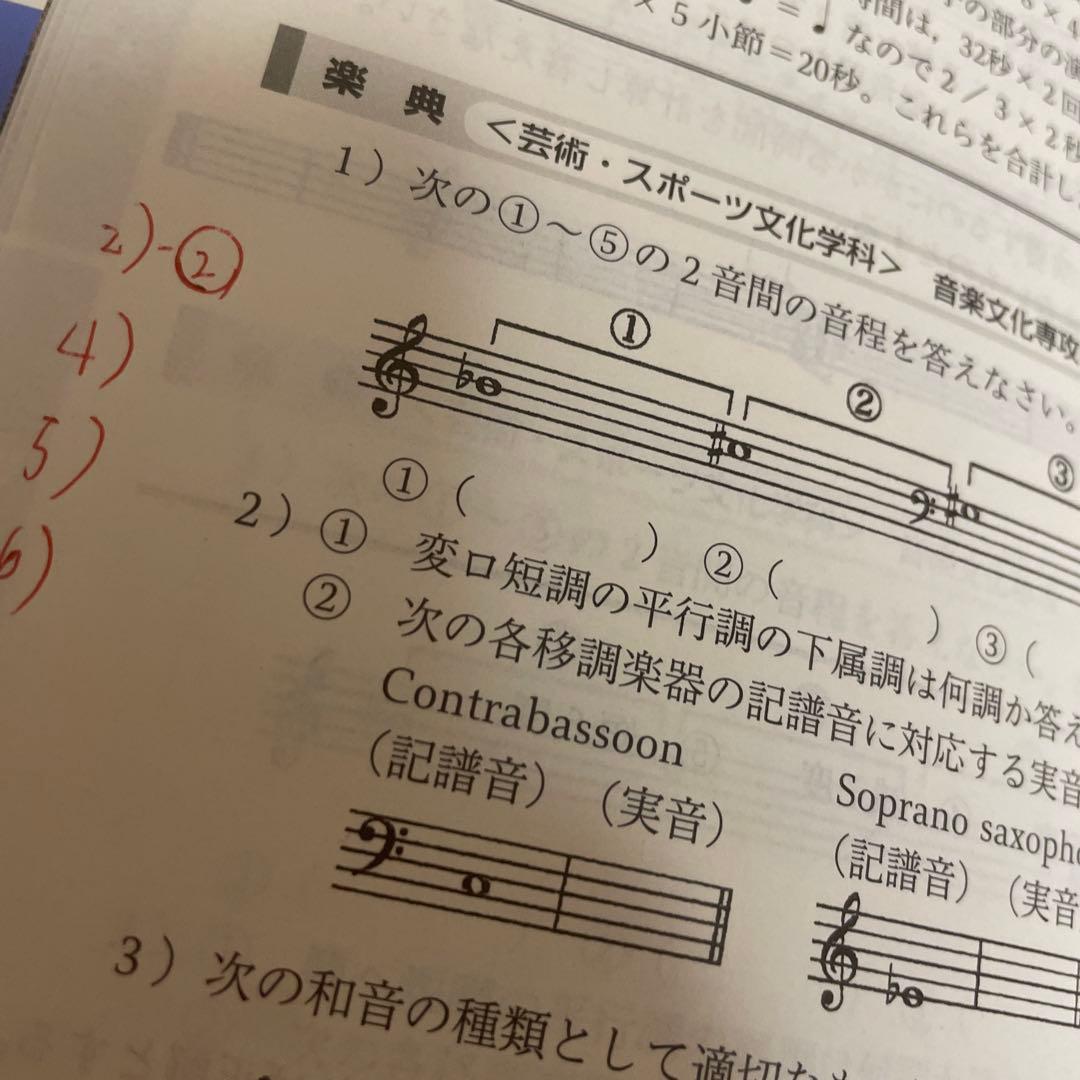音楽大学・高校入試問題集 2026