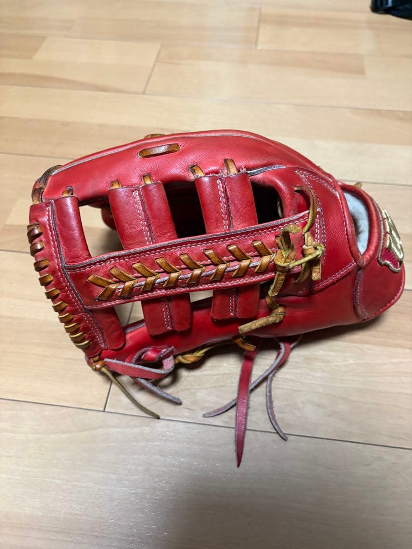 Wilson 硬式グローブ レッド