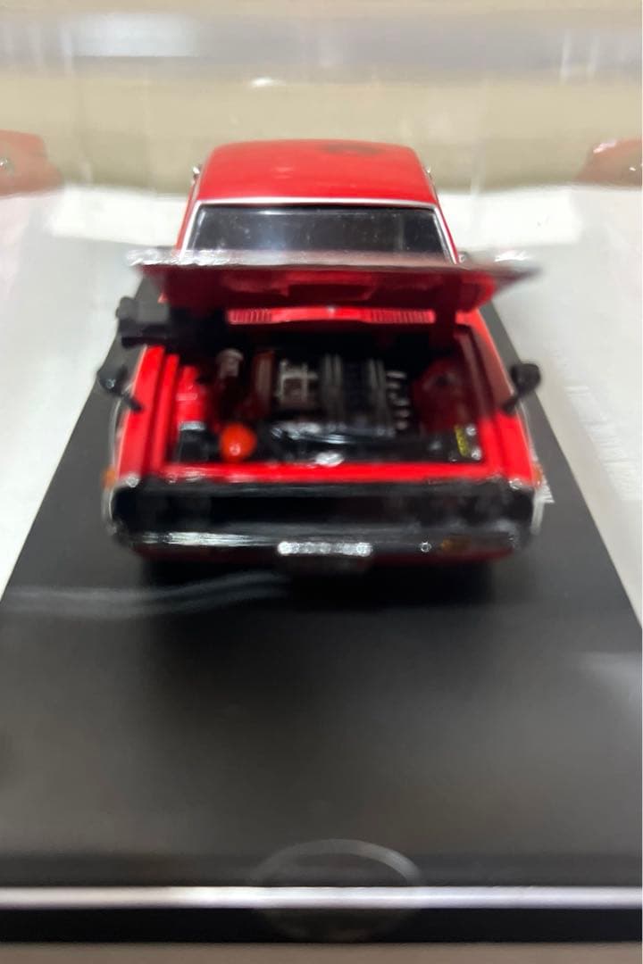京商 1/43 日産 SKYLINE 2000GT-R KPGC110 赤