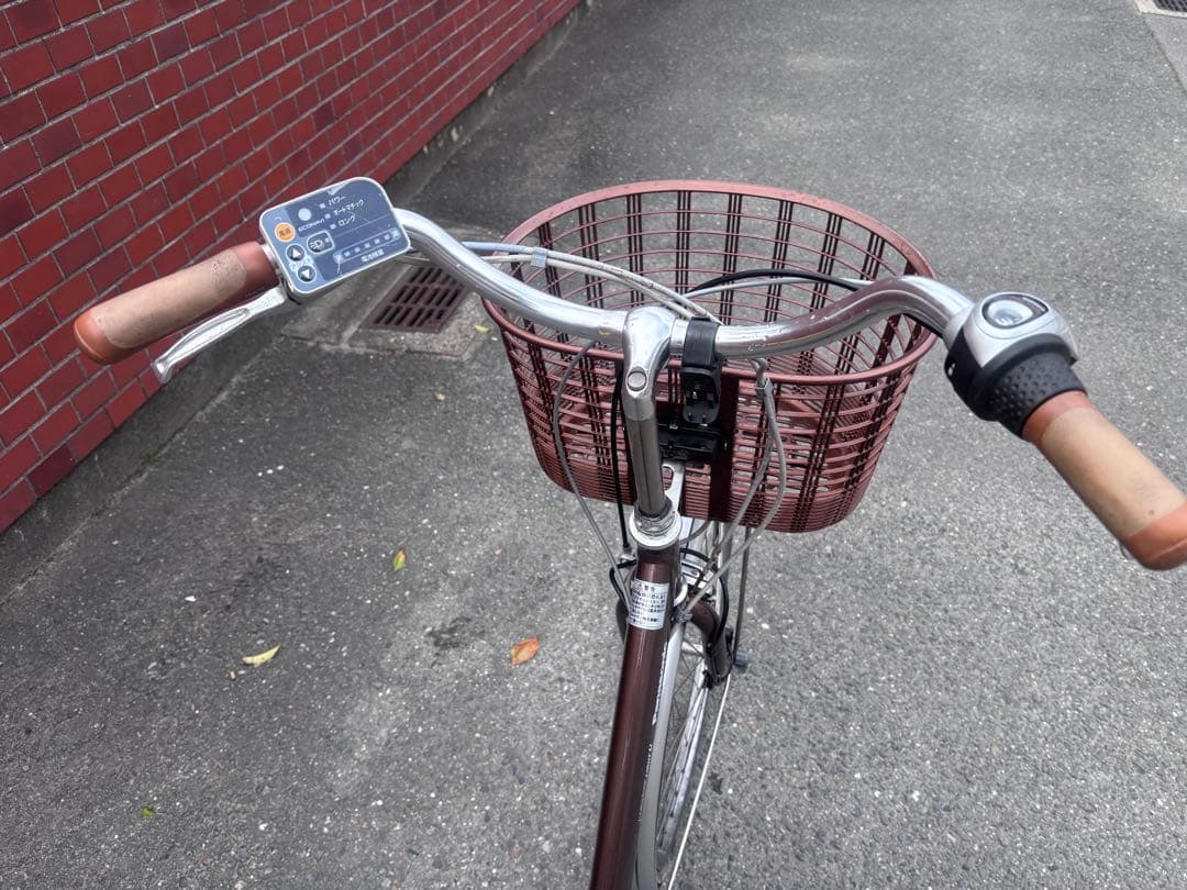 Panasonic 電動アシスト自転車 ブラウン