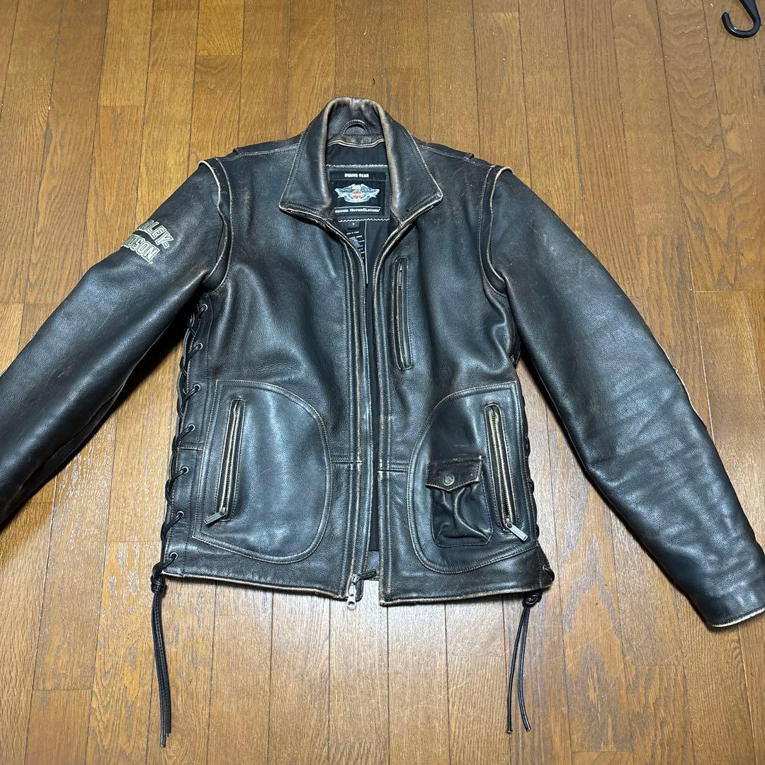 HARLEY DAVIDSONハーレーダビッドソン　2way レザージャケット