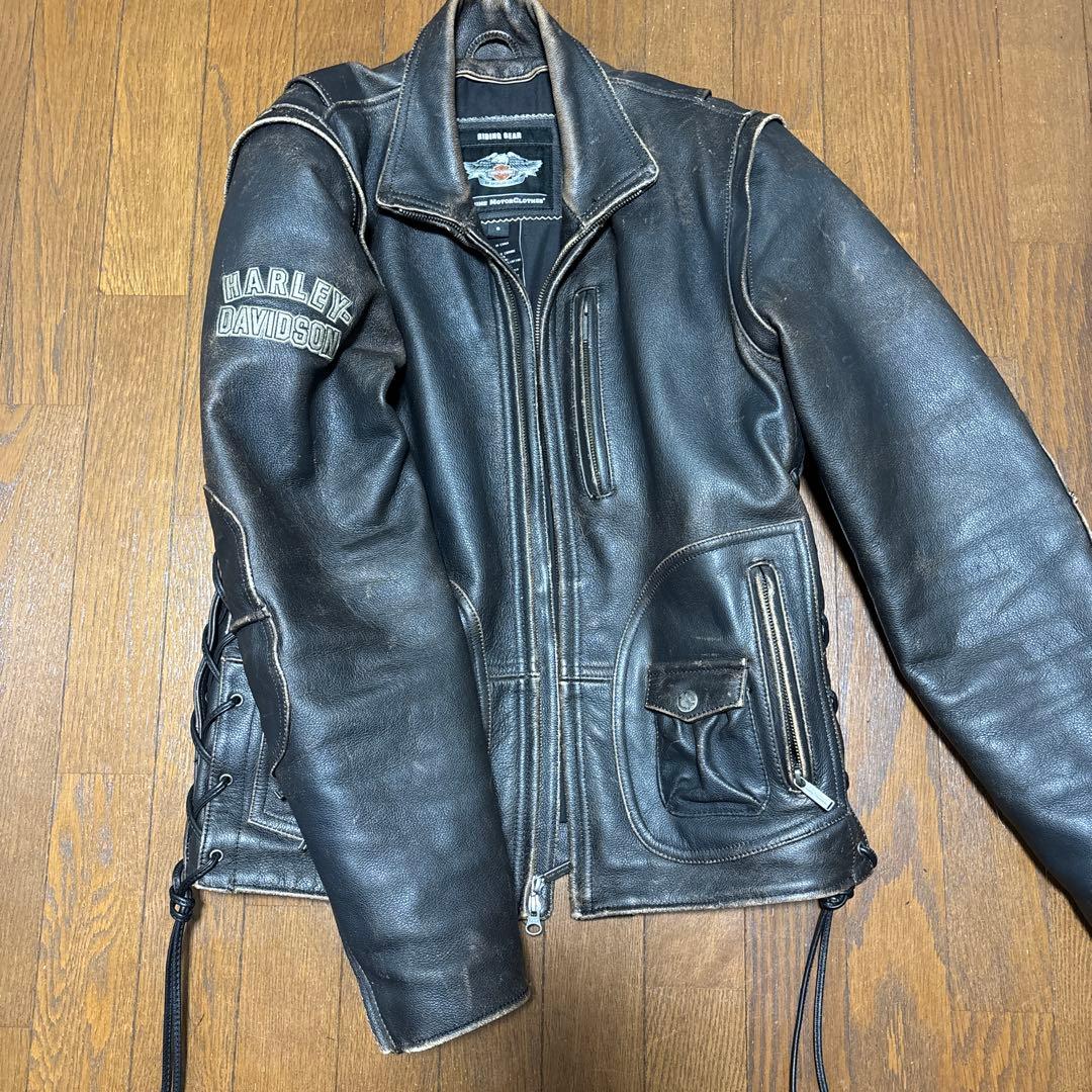 HARLEY DAVIDSONハーレーダビッドソン　2way レザージャケット