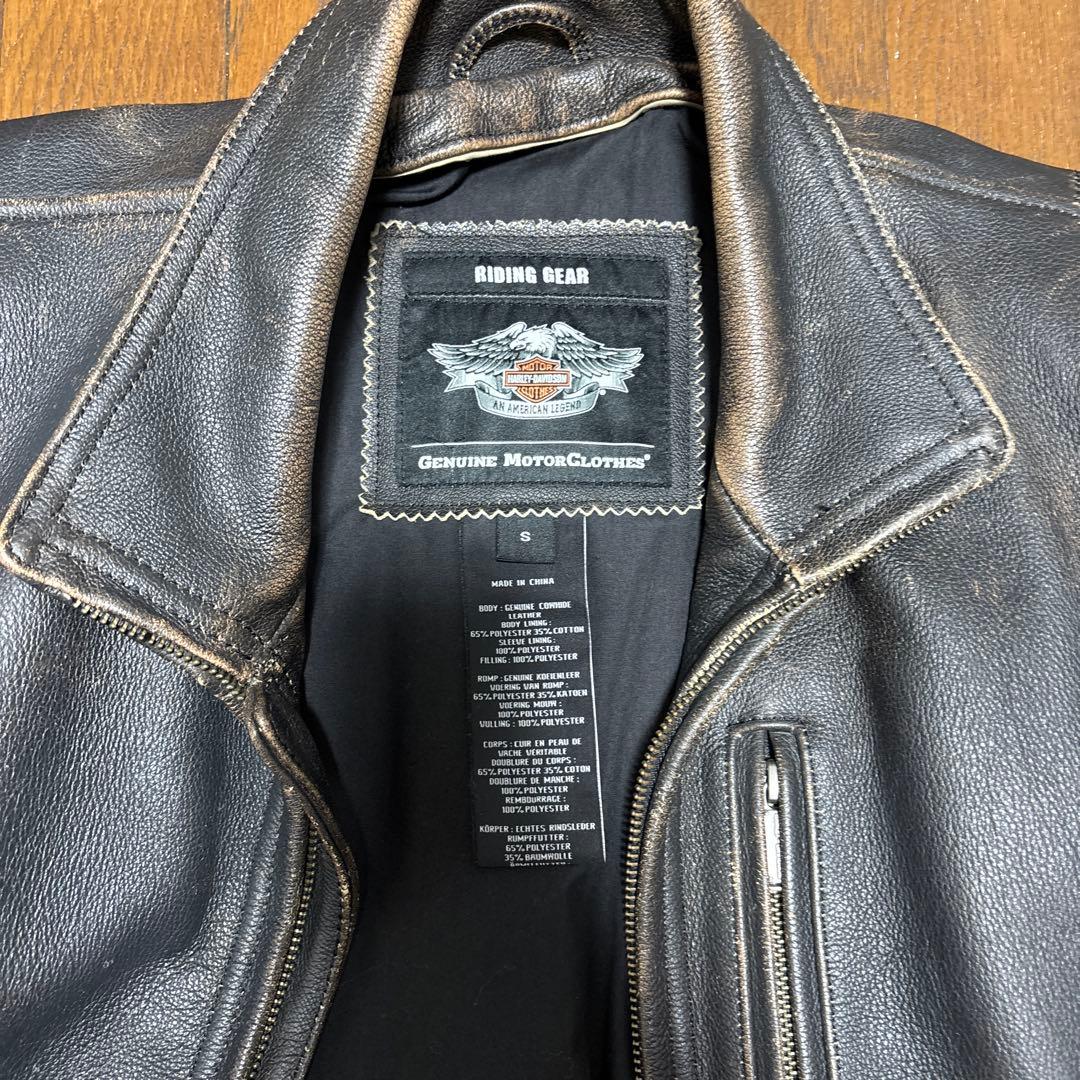 HARLEY DAVIDSONハーレーダビッドソン　2way レザージャケット