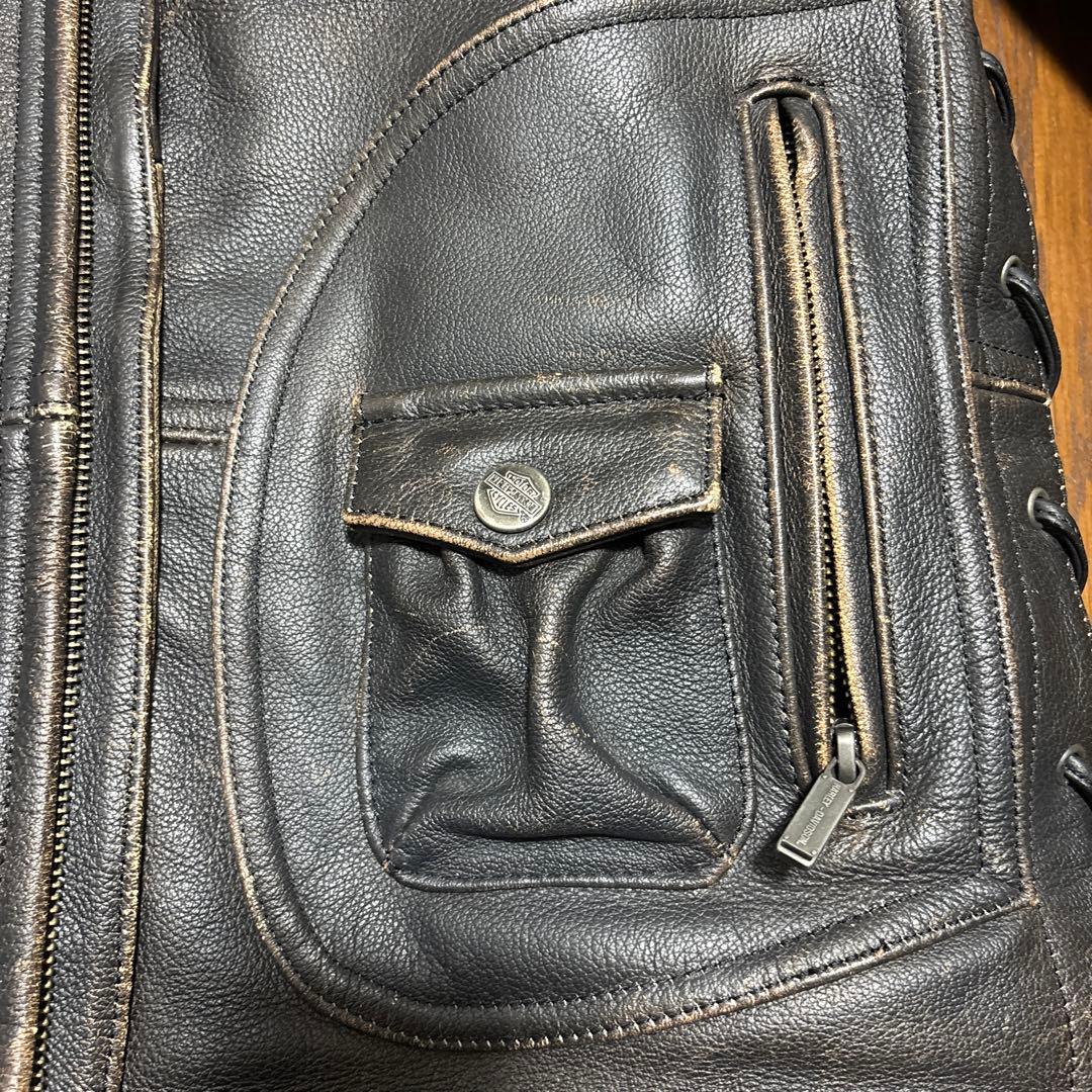 HARLEY DAVIDSONハーレーダビッドソン　2way レザージャケット
