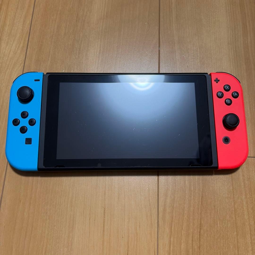 Nintendo Switch 本体 ネオン 付属品完備 ソフトSDケースつき