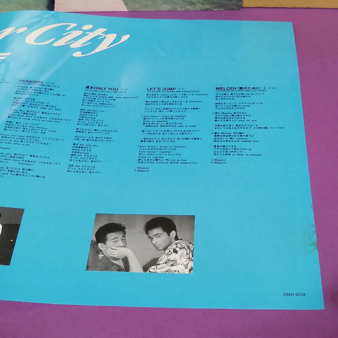 （ＬＰ）チューブ／ＳＵＭＭＲＥ　ＣＩＴＹ　帯付　ラストアナログＬＰ／長戸大幸