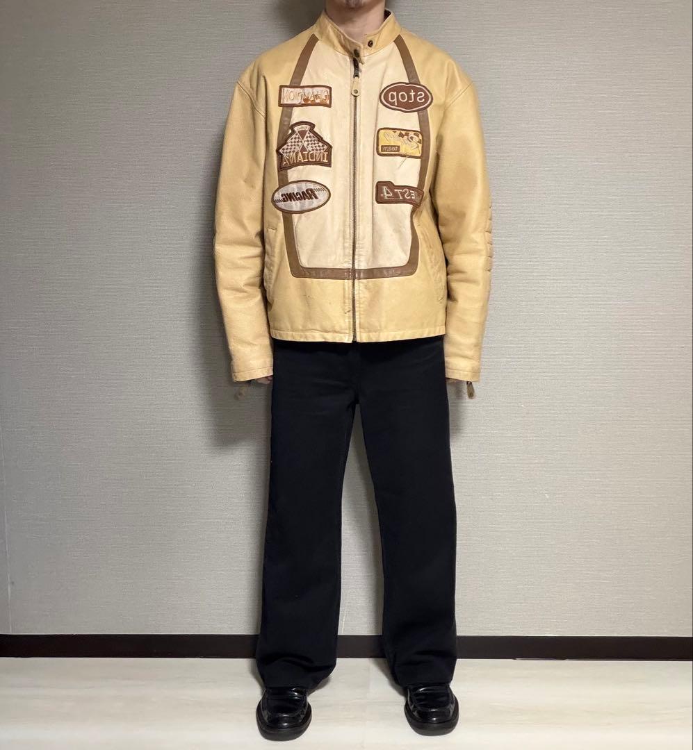 TANNERS AVENUE Lether Racing Jacket 本革