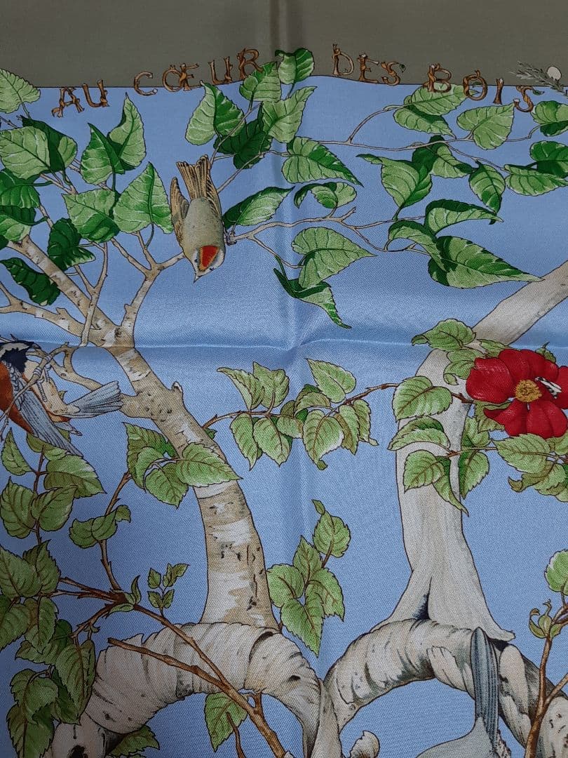 新品未使用シルクスカーフ　 エルメス☆HERMES カレ　90