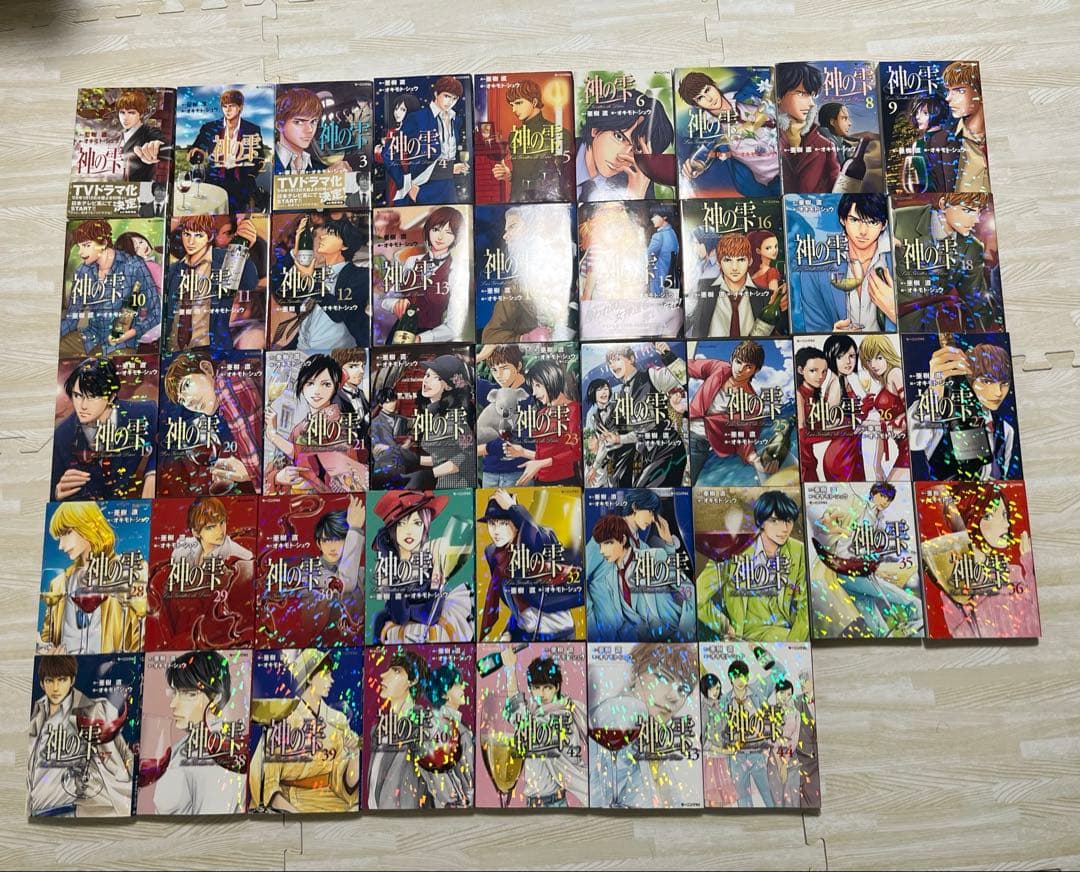 神の雫　全44巻　（41巻のみ欠品）　オキモトシュウ