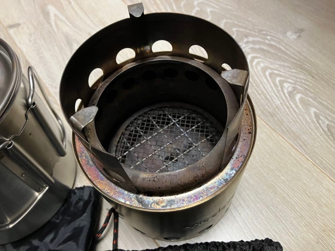 早い物勝ち　solo stove ソロストーブ　ソロストーブポット900 セット