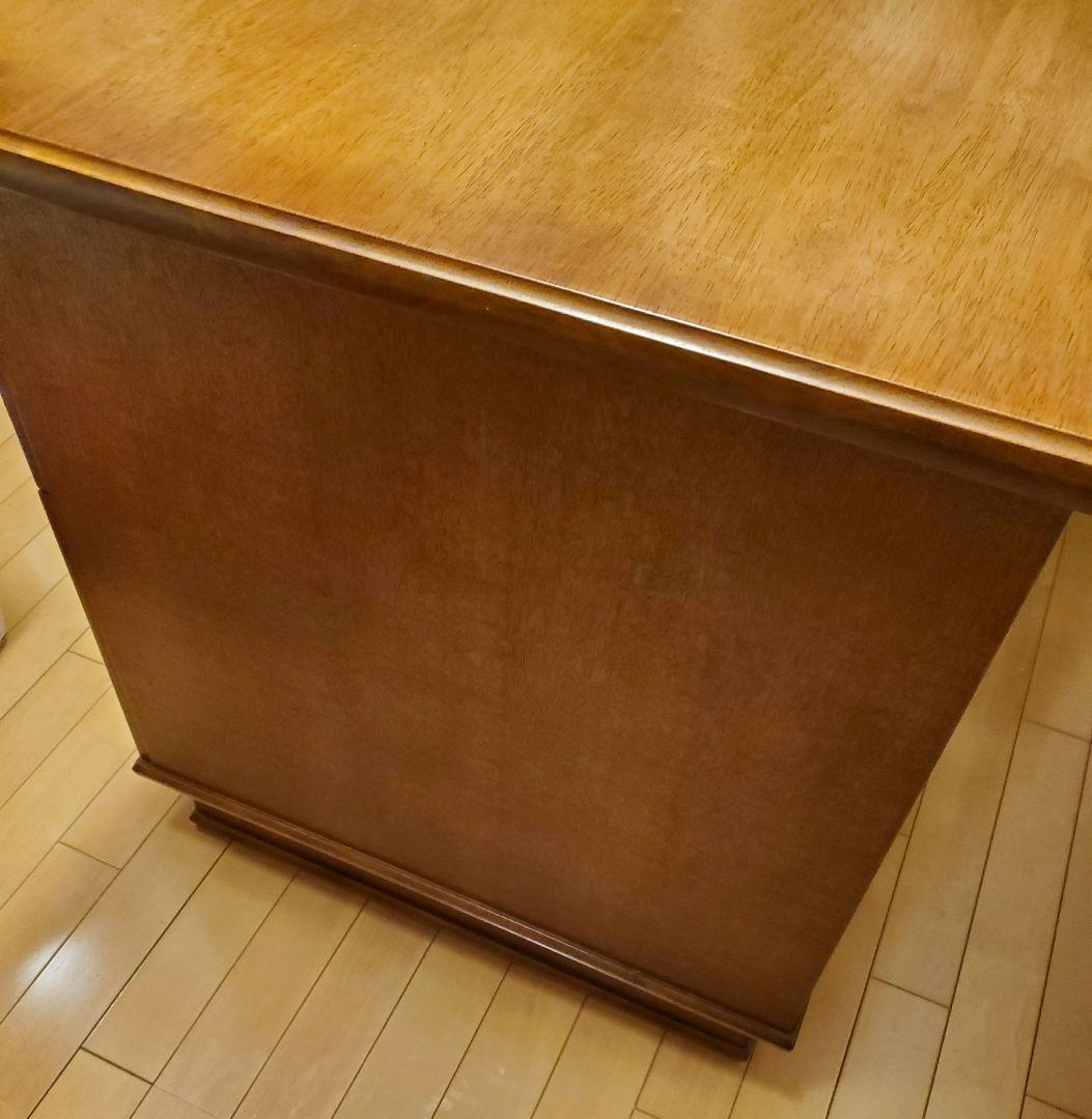 カリモク家具　机　片袖