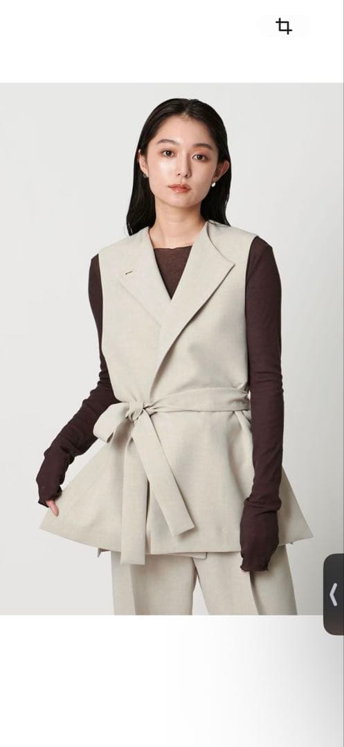 新品　タグ付きMARW UNITED ARROWS ウエストベルトジレ