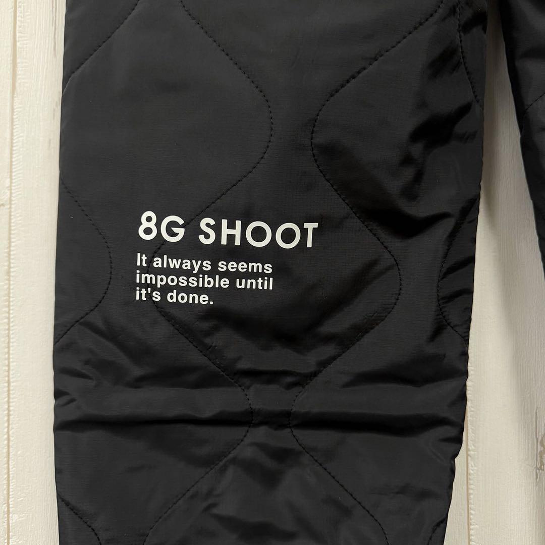 8G SHOOT QUILTING PANTS -BLACK- 新品
