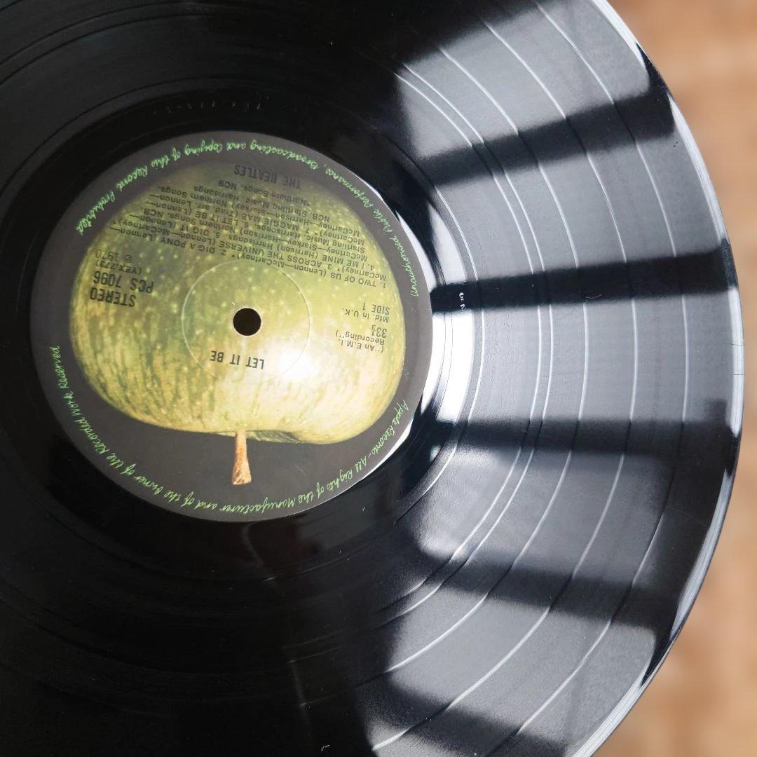 UK盤The Beatles LET IT BE