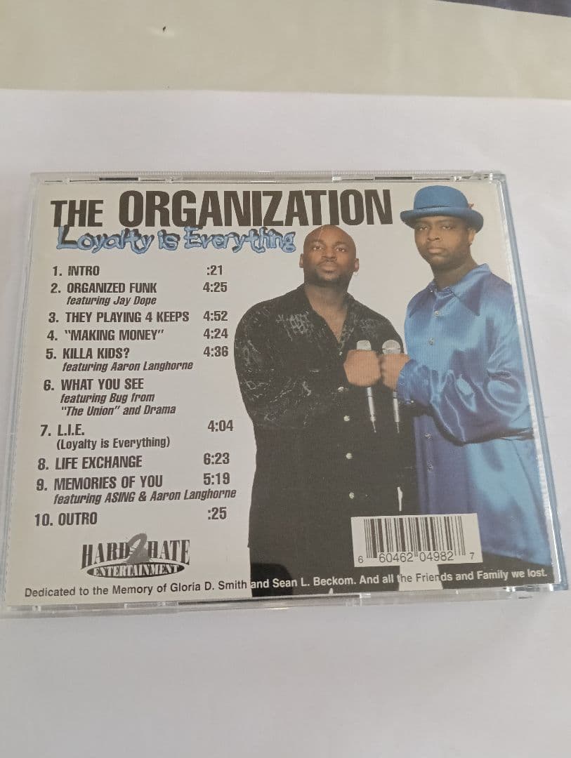 洋楽 THE ORGANIZATION Loyalty is Everything
