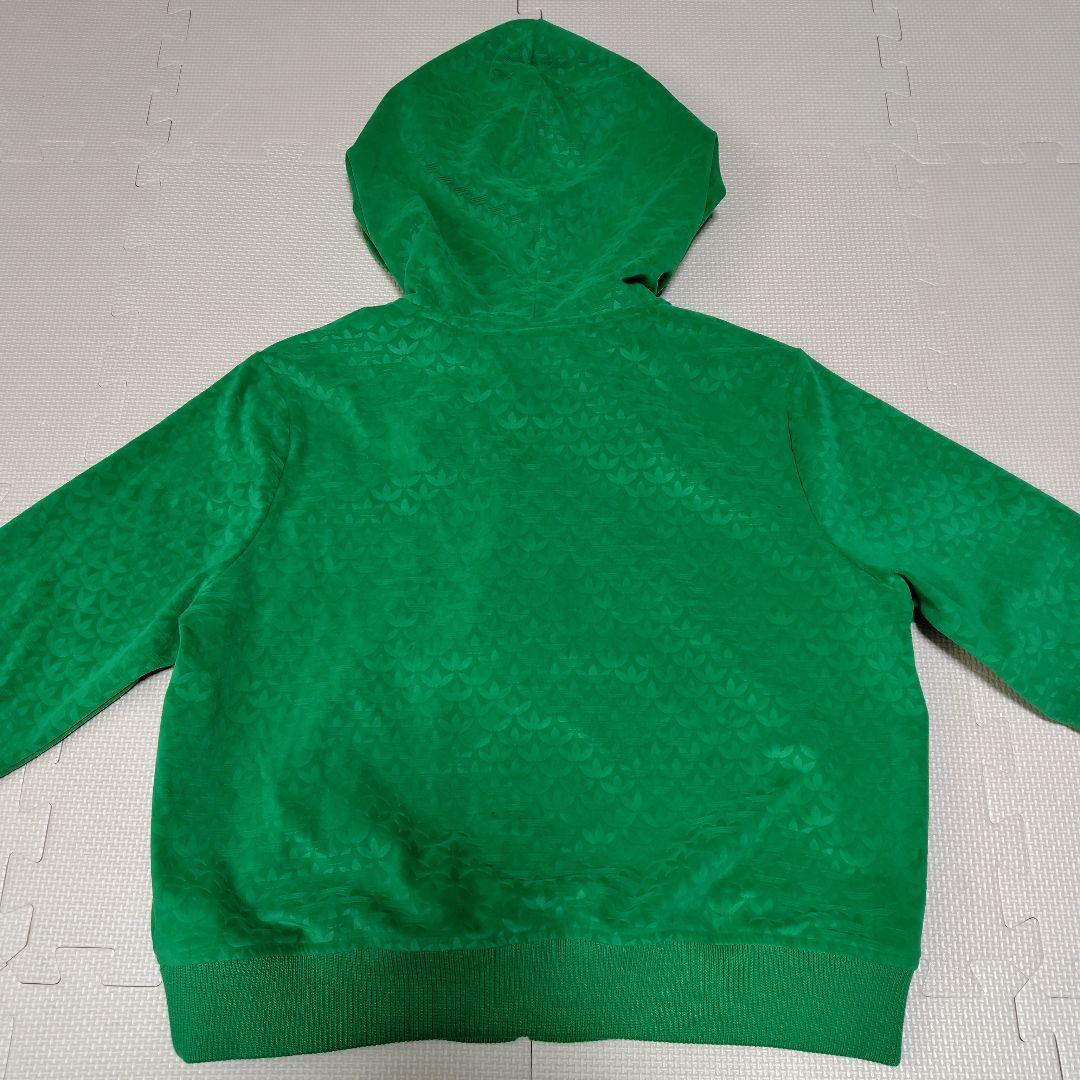 adidas アディダス　アディカラー ヘリテージ ベロア フルジップ フーディ