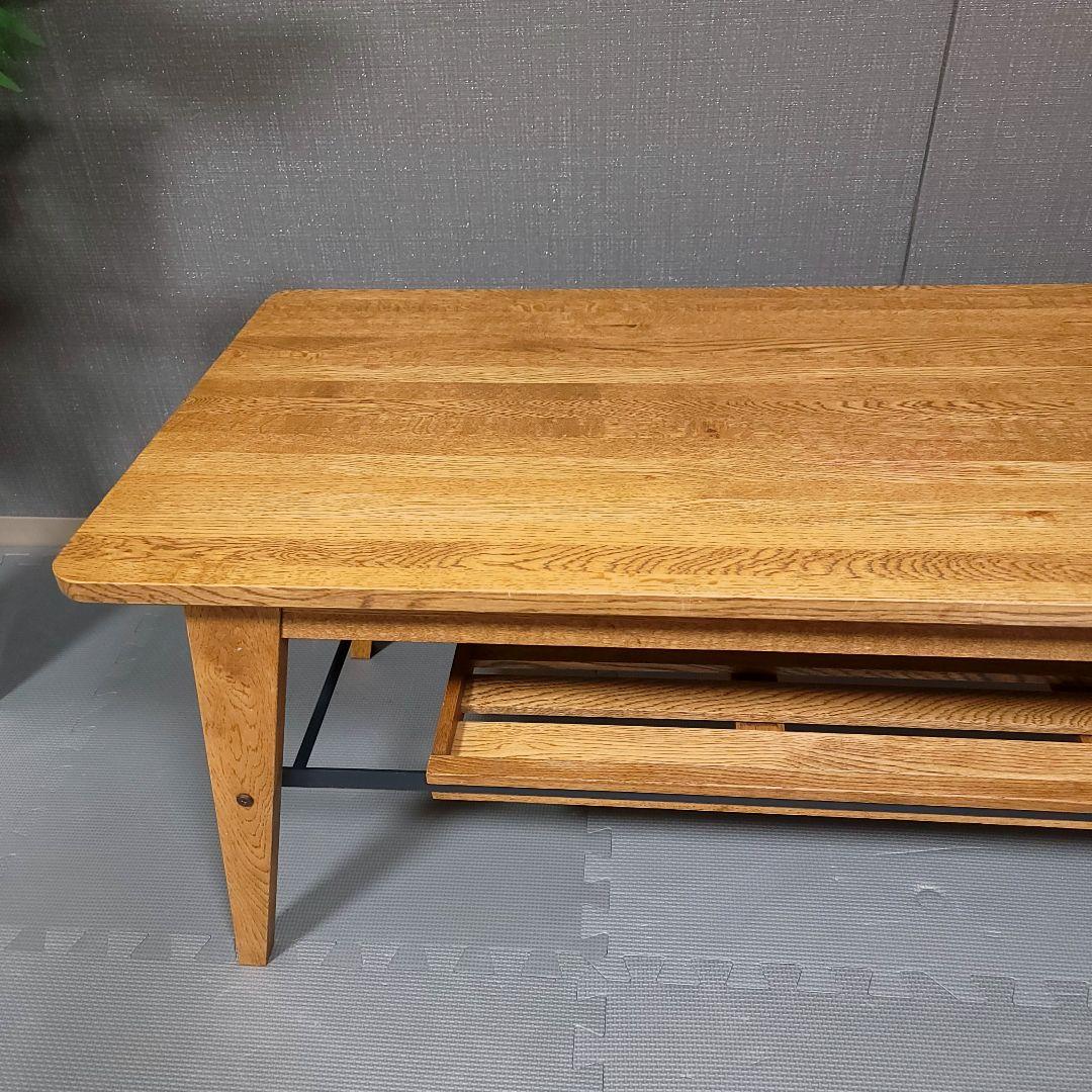 定価44,980円 関家具 オクトバ1200 コーヒーテーブル　天然木